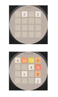 2048 Android Wear Screen Shot 3