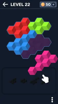 Hexa Quest - Block Puzzle Screen Shot 1