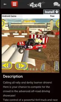 4x4 Racing Games Screen Shot 4