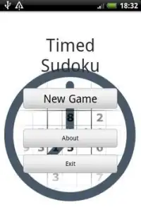 Timed Sudoku Screen Shot 0
