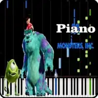 Monster Inc Piano Game Screen Shot 0