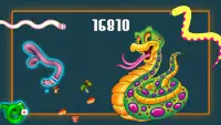Snake Jinka: World level snake game, Worm Zone 🐍 Screen Shot 4