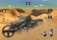 砂漠のゲーム2018を運転するオフロード陸上トラック4x4オフ Screen Shot 4