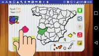 Juego del Mapa de España Screen Shot 1