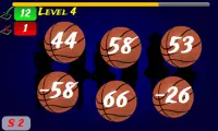 Kids Math Game Basketball Screen Shot 6