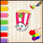 Coloring Book Shopkins Game