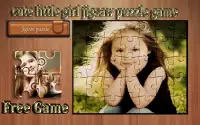 cute little girl jigsaw puzzle game Screen Shot 6