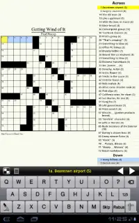 Crossword Light Screen Shot 9