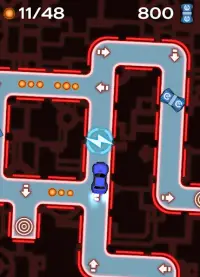 Spin Race Redline: A tap tap dash style car game. Screen Shot 0