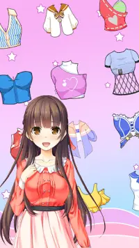 Anime Girl Dress up Games Screen Shot 2
