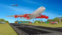 हवाई जहाज सिम्युलेटर उड़ान खेल Screen Shot 0