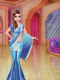 dress up games indian  and make up game for girls Screen Shot 0