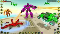 Bee Robot Car Transform Games Screen Shot 7