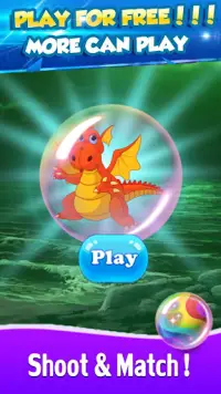 Primitive Bubble Shooter Dragon Pop Screen Shot 0