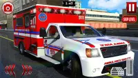 emergência ambulância resgata-sobrevivência cidade Screen Shot 0
