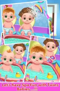 Princess Newborn Baby Twins Cuidado-Inyección de Screen Shot 3