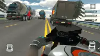 Moto Rider in Heavy Traffic Screen Shot 5