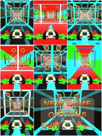 Real Flying Car -Speed Tron Cube Tunnel Trouble 3D Screen Shot 7