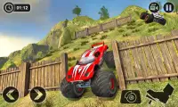 Bergauf Monster Truck Driving Simulator 2018 Screen Shot 1