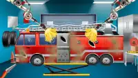 Oma Feuerwehrauto Reparaturwerkstatt Spiel Screen Shot 11