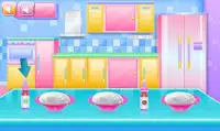料理のアイスクリームの女の子のゲーム Screen Shot 2