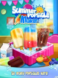 Ice Pop Maker – Frozen Popsicle Food Screen Shot 0