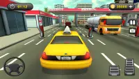 Taxi driving Simulator 2020-Taxi Sim Driving Games Screen Shot 0