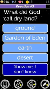 Play The Genesis Bible Trivia Quiz Game Screen Shot 2