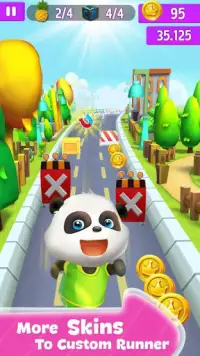 Subway Panda Run Adventure Screen Shot 1