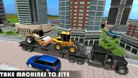 batu bata jalan raya: game konstruksi jalan 2019 Screen Shot 10