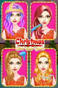 Christmas Girls Hair Styles & Makeup Artist Salon Screen Shot 4
