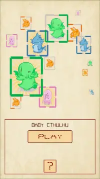 Baby Cthulhu Invasion - Lovecraft Puzzle Screen Shot 0