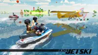 Çocuklar Jet Kayak Su Simülatör Screen Shot 1