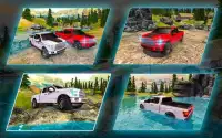 Offroad Pickup Truck Drive 4x4 Simulador de carro Screen Shot 6