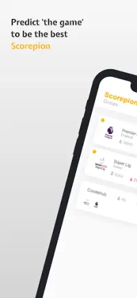 Scorepion - Football Score Prediction & Livescore Screen Shot 0