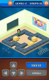 Sokoban 3D (Box Puzzle) Screen Shot 4