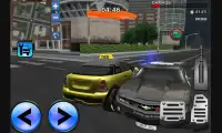 3D City Taxi Driving Mania Screen Shot 1