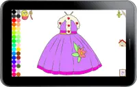 Princess Coloring Games Girls - Free Coloring Book Screen Shot 1