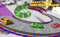 Mega Ramp Stunt Car Spiele Screen Shot 2