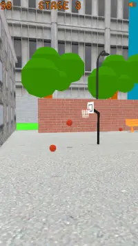 Skyscraper Basketball 3D - shoot throw and toss Screen Shot 3