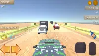 محاكي سيارات الصحراء 2021- الأسفلت العجلات الساخنة Screen Shot 10