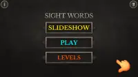 Sight Words Game for Kids Screen Shot 0