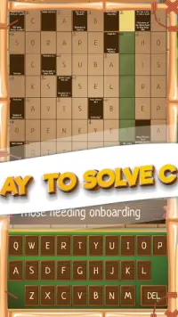 The Crossworder - free crossword puzzle game Screen Shot 1