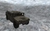 Army 4x4 Snow Driving 3D Screen Shot 2
