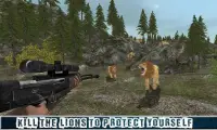 Ultimate 4x4 Lion Hunting Sim Screen Shot 0