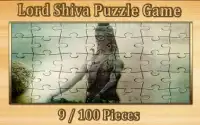 भगवान शिवा जिग्स पहेली 9/100 टुकड़े Screen Shot 2