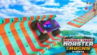 Impossible Tracks Monster Truck Stunts Screen Shot 0