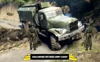 quân đội căn cứ xe tải lái xe 3d Screen Shot 3
