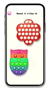 Fidget Pop It Bubble Poppop Toy, Mainan Pop Up Screen Shot 6