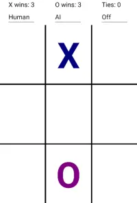 Tic Tac Toe No Tie Screen Shot 1